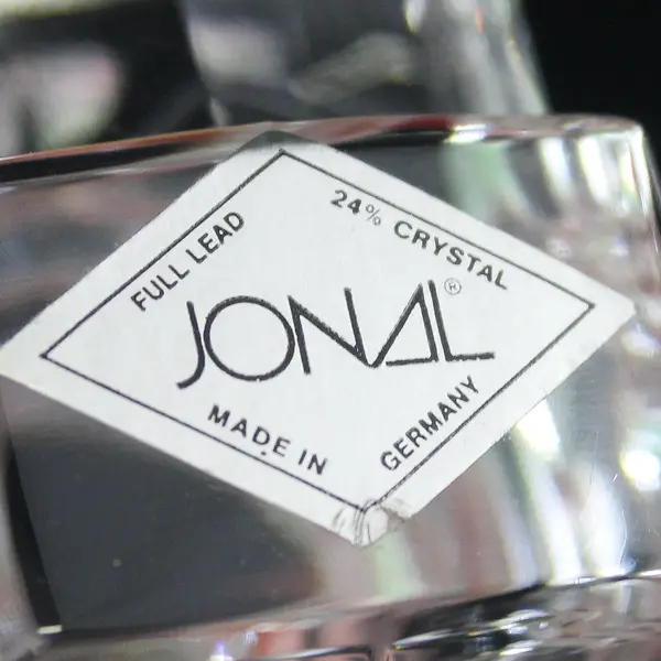 Jonal Lead Crystal Train Figurine Germany