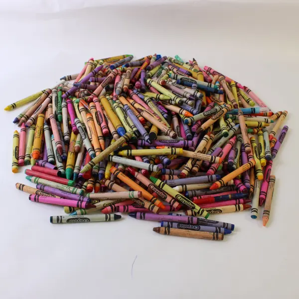 Lot of Crayola Crayons w/ Box 4 lb Assorted Colors