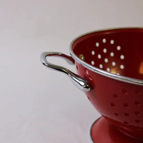 Calypso Basics Reston Lloyd Red Enameled Colander 1.5 Qt