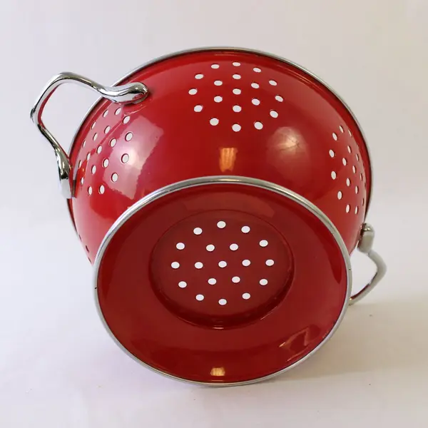 Calypso Basics Reston Lloyd Red Enameled Colander 1.5 Qt