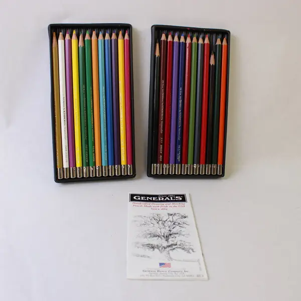 General's Kimberly 24 Watercolor Pencils Set