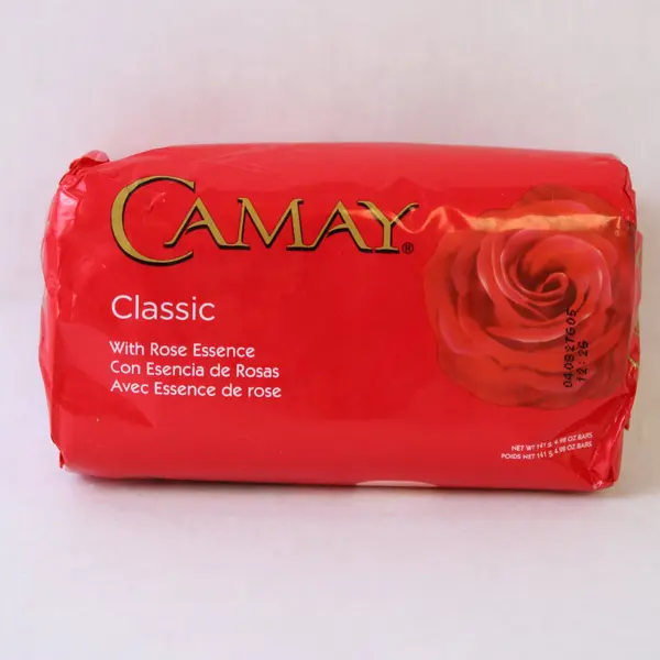 Camay Classic Bath Bar Soap Rose Essence 3 Pack 4.98 oz Each New