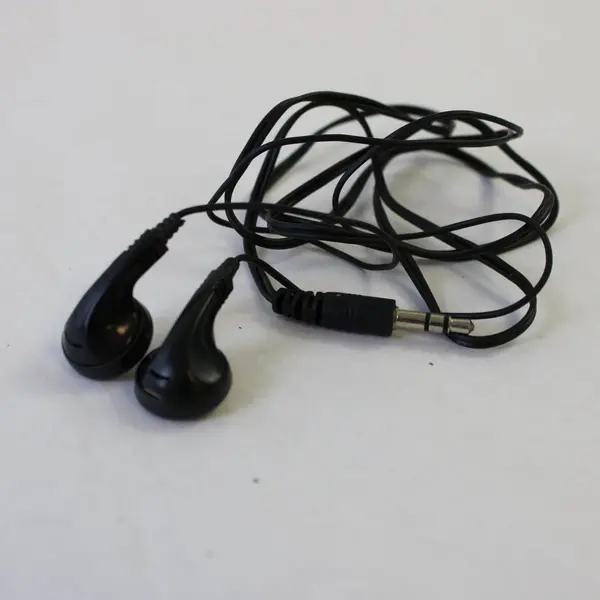 Lot of 3 Pairs Earphones 3.5mm Jack Black Teal Used Untested