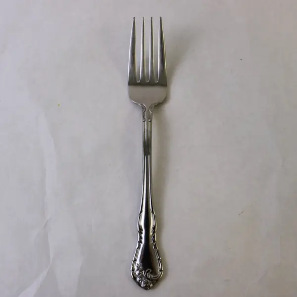 Reed & Barton Rose Cascade Stainless Steel Salad Fork 7.25 in