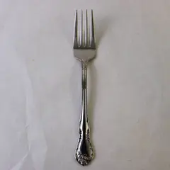 Reed & Barton Rose Cascade Stainless Steel Salad Fork 7.25 in