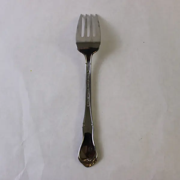 Reed & Barton Rose Cascade Stainless Steel Salad Fork 7.25 in