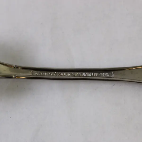 Reed & Barton Rose Cascade Stainless Steel Salad Fork 7.25 in