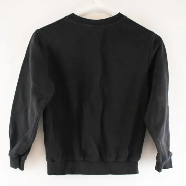 Nike Sweatshirt Toddler Size M Black White Logo Fleece Pullover