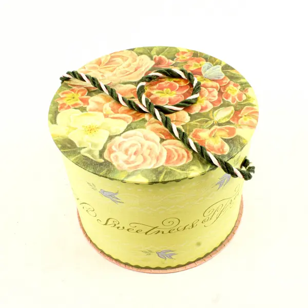 Flora Bella Round Nesting Storage Boxes Decorative Set