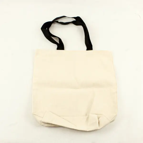 Set of 2 La Bella Casa Canvas Tote Reusable Shopping Bags