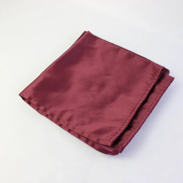 Set of 6 Burgundy Linen Placemats w/ 2 Napkins Waffle Weave