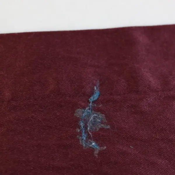 Set of 6 Burgundy Linen Placemats w/ 2 Napkins Waffle Weave