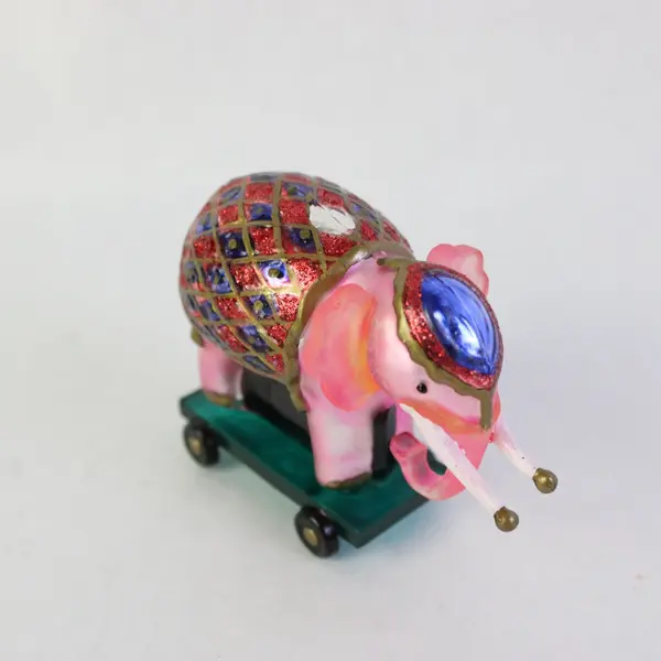 Dept 56 Mini Glass Animal Ornaments Set of 4 New