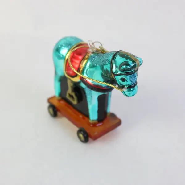 Dept 56 Mini Glass Animal Ornaments Set of 4 New