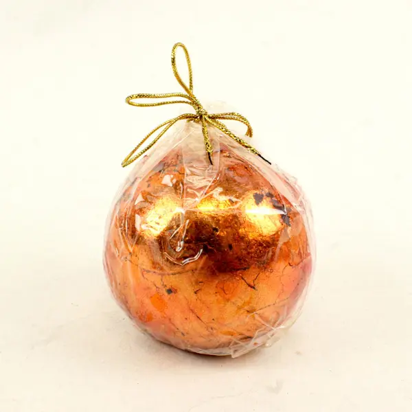 Lot of 2 Shinoda 2.5" Copper Ball Decorative Candles