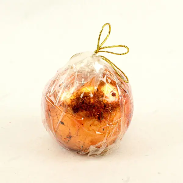 Lot of 2 Shinoda 2.5" Copper Ball Decorative Candles
