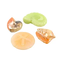 Lot of 4 Decorative Beach Candles 3 Shell 1 Sand Dollar Coastal Nautical