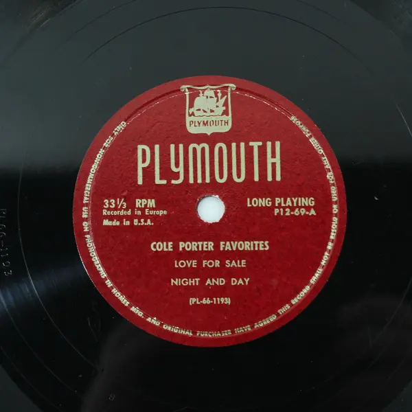 Cole Porter Favorites In 3/4 Time 12"Vinyl Record 