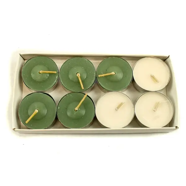 Lot of 14 Aromatherapy Tea Lights Essential Aromas Clove Pine Candles