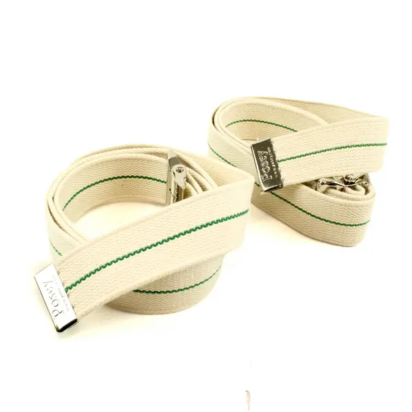 Lot of 2 Posey 6556 66in Medical Patient Lift Transfer Gait Belts