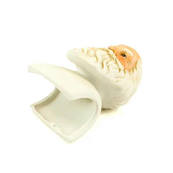 NOS Darice Porcelain Santa Head and Hands Doll Making Repair