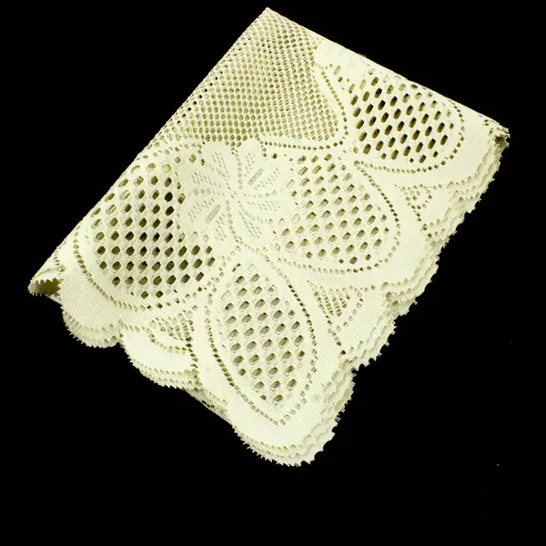 Vintage Filet Crochet Lace Table Runner