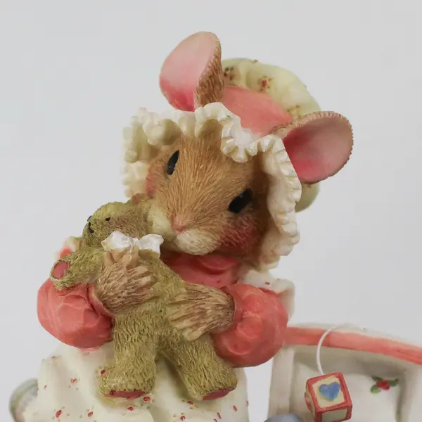 1995 Enesco Priscilla Hillman Mouse Tales Hush My Baby My Doll 160687