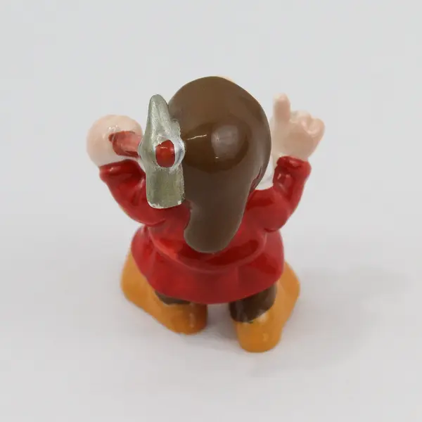 Vintage Schmid Disney Snow White & The Seven Dwarfs Grumpy W/Pickaxe Figurine