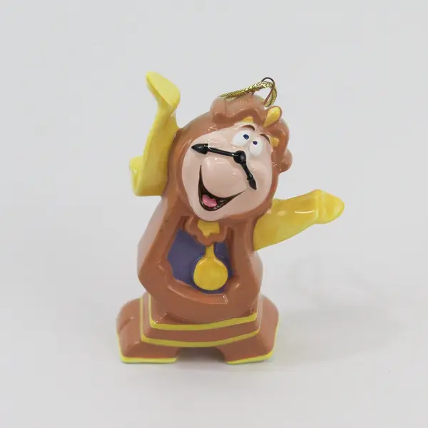  Schmid Disney Beauty And The Beast Cogsworth Christmas Ornament