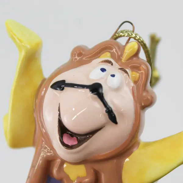  Schmid Disney Beauty And The Beast Cogsworth Christmas Ornament