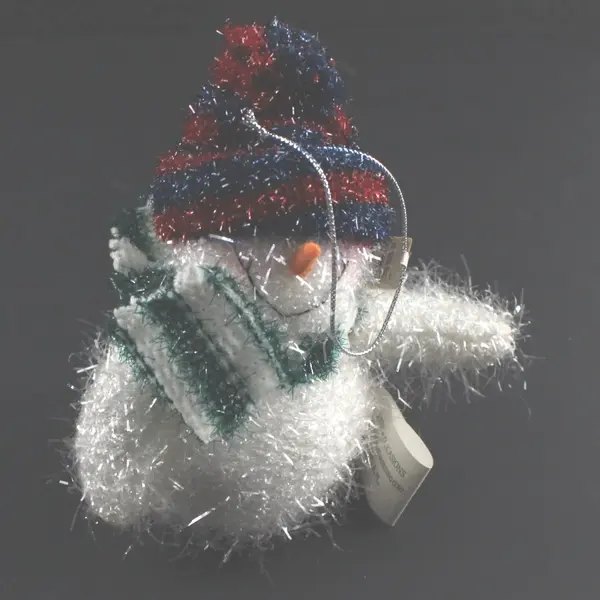 Lot of 3 Accents & Occasions Snowman and Santa Christmas Ornaments