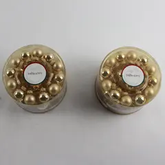 Lot of 60 The Trimmerry Glass Gold Bauble Christmas Ornaments 1"-1.5"