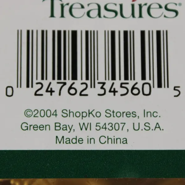 Lot of 60 The Trimmerry Glass Gold Bauble Christmas Ornaments 1"-1.5"