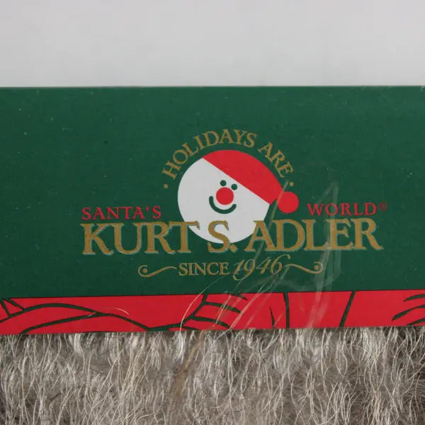 Vintage Kurt S. Adler Santa's World Angel Hair Deluxe Tree Trim