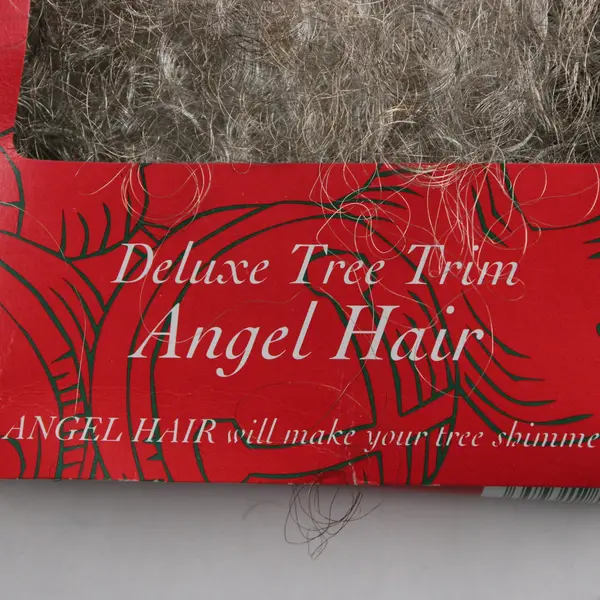 Vintage Kurt S. Adler Santa's World Angel Hair Deluxe Tree Trim