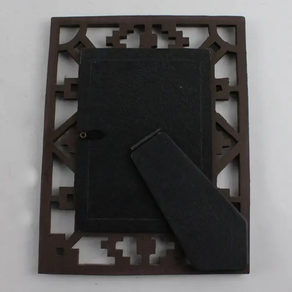 Brown Southwestern-Style Resin Tabletop Picture Frame 3.5x5