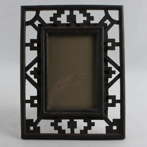 Brown Southwestern-Style Resin Tabletop Picture Frame 3.5x5