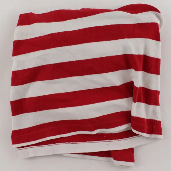Christopher Hayes L Red White Striped Long Sleeve Turtleneck Shirt