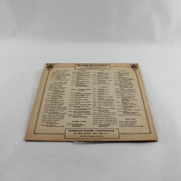 Viennese Symphonic Orchestra One Hour Of Strauss Waltzes 12" Vinyl LP