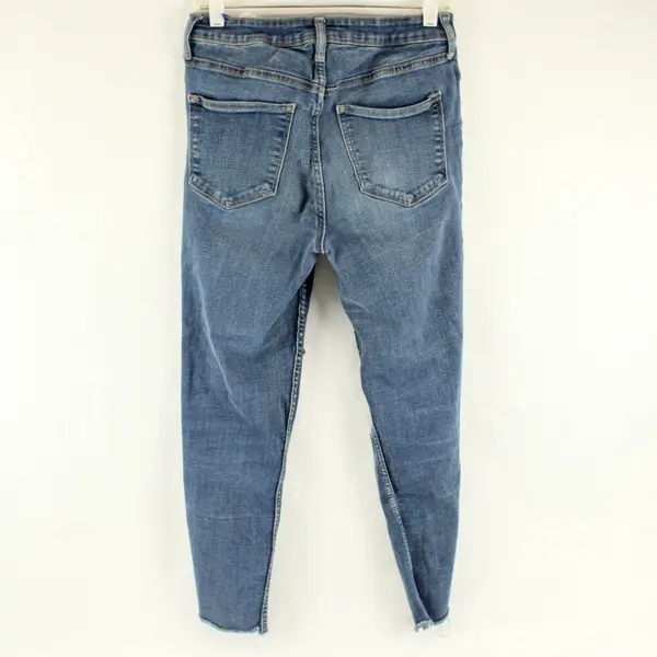 Old Navy Extra High Rise ROCKSTAR Super Skinny Jeans Ankle Women's Size 10