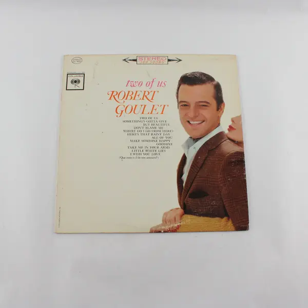 Robert Goulet Two Of Us 12" Vinyl Columbia CS 8626