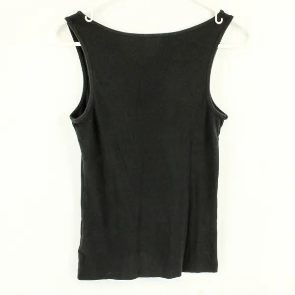 Lot of 2 Gap Ribbed Tank Tops Black Women's Size Medium Petite