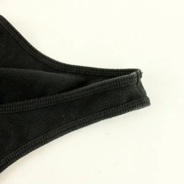 Lot of 2 Gap Ribbed Tank Tops Black Women's Size Medium Petite