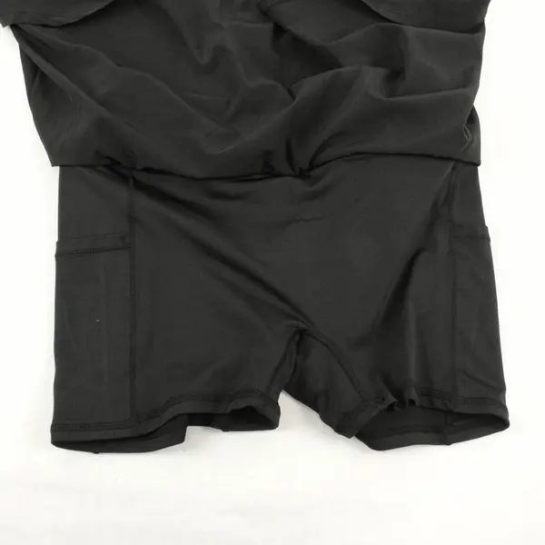 90 Degree by Reflex High Waist Skort Size M Black Active Tennis