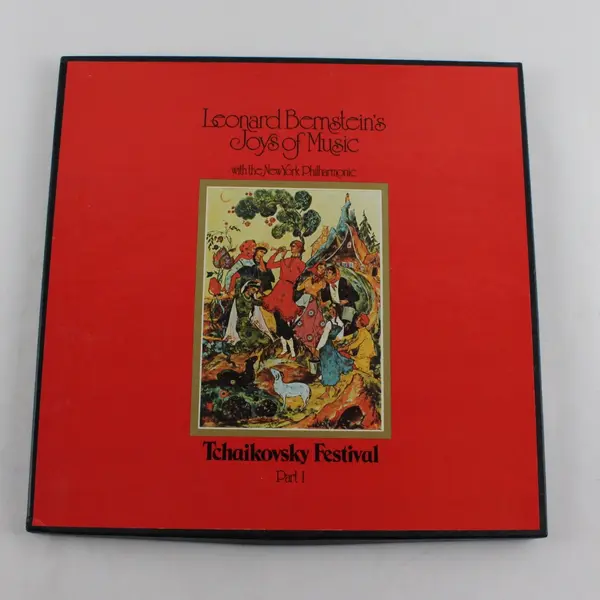 Leonard Bernstein Joys of Music Tchaikovsky Festival Part I Box Set Vinyl