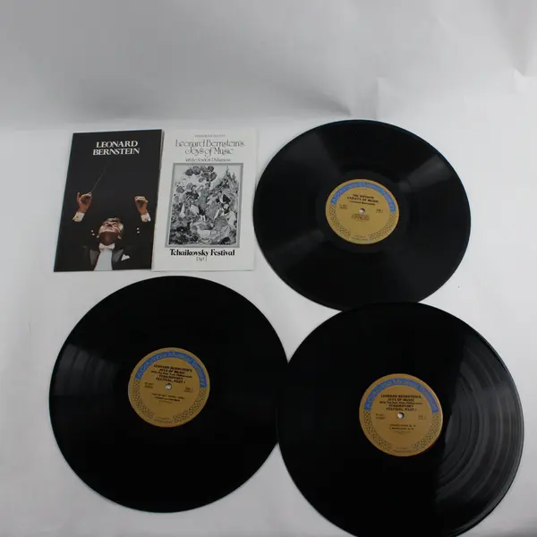 Leonard Bernstein Joys of Music Tchaikovsky Festival Part I Box Set Vinyl