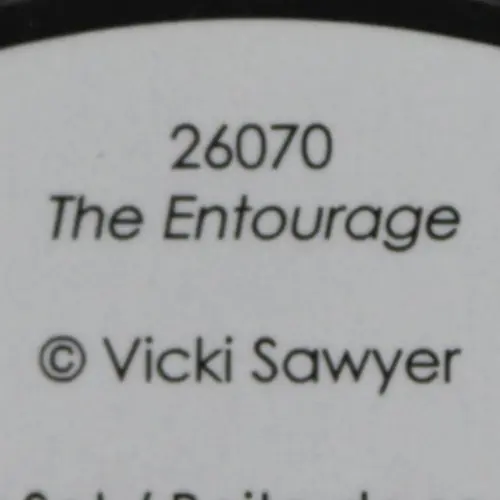 PPD Design "The Entourage" Double-Sided Coasters Set 12 Pack in Tin, 4" 