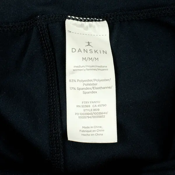 Women’s Danskin Navy Blue Leggings Size Medium