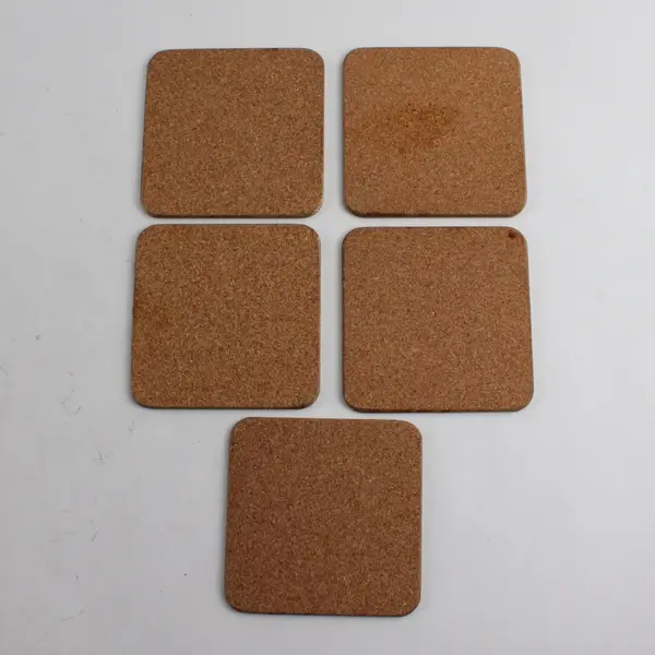 Set of 5 Pimpernel Cork Back Coasters In Box Meadow Flowers, England 