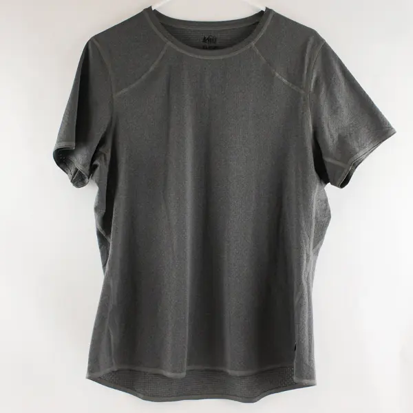 REI Women’s XL Gray Short Sleeved T-Shirt Breathable Quick Dry